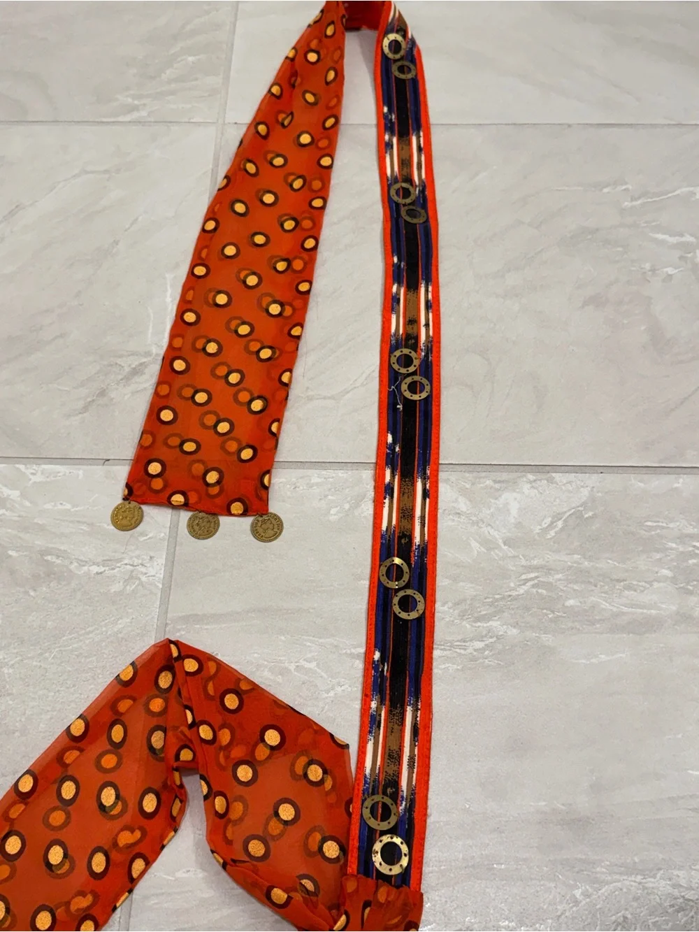 Mudd Bohemian Chic Wrap Belt Eclectic Festival